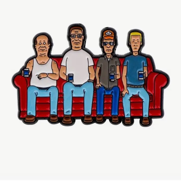 King of the Hill Enamel Collectible Pin. - Picture 2 of 3